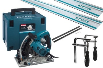 MAKITA PILARKO-ZAGŁĘBIARKA 165mm SP6000J + TARCZA, 2 SZYNY 1500mm, ZACISKI