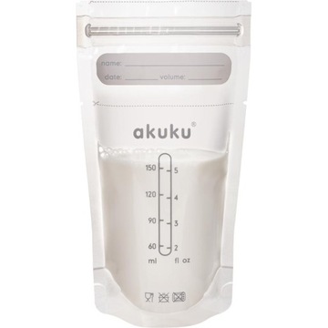 Стерильные пакеты для хранения продуктов Akuku 150мл 30шт 0011