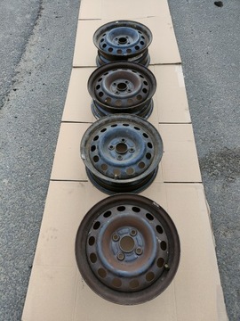 4× DISK OCELOVÝ HONDA OE JAZZ CIVIC 14" 4X100 ET 45