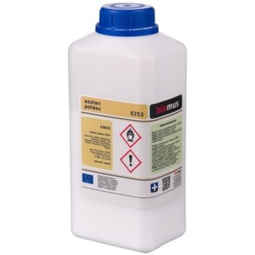 AZOTAN POTASU Saletra potasowa. 99,5% Biomus 1kg Nawóz