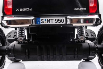 Автомобиль на аккумуляторе Mercedes DK-MT950 4x4 Black Electric Pilot Car