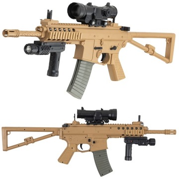 KARABIN PISTOLET NA KULKI BI -8002 ASG IMITACJA BRONI NA KULKI 6MM REPLIKA