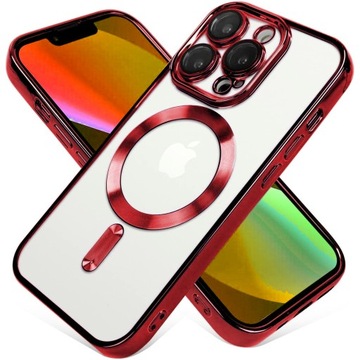 ETUI OBUDOWA DO IPHONE 12 PRO CZERWONY MAGSAFE
