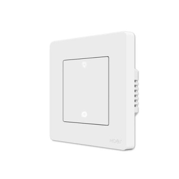Ściemniacz Włącznik światła Zigbee 3.0 Tuya Moes Star Ring 1 kanał Biały