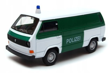 Volkswagen T3 VAN 1972 1:34-39 WELLY policja niem.