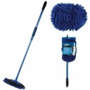 Laser Tools Mop z mikrofibry obrotowy wysuwany ze zdejmowaną głowicą 108 cm