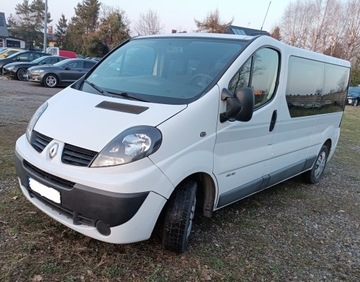 Renault Trafic II Kabina 2.0 dCi 115KM 2014 Renault Trafic 2.0 DCI 115KM 9 osobowy Klima Kamera, zdjęcie 2