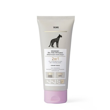 YOPE Naturalny żel pod prysznic CREAMY MUSK 200ml