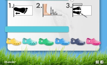 Детские тапочки 3Kamido CROCO тип Крокси Темно-синий 26