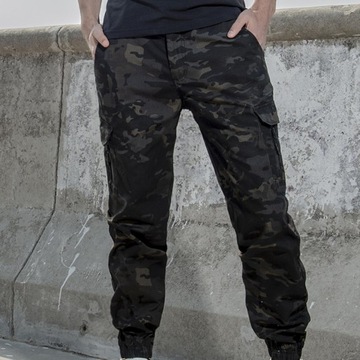 Męskie spodnie typu streetwear Casual spodnie