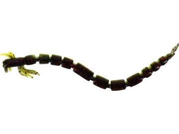 Westin BloodTeez Worm 5.5cm/0.5g -Black/Chartreuse