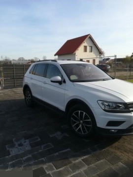 Volkswagen Tiguan II SUV 2.0 TDI 150KM 2020 Volkswagen Tiguan 2.0 TDI SCR Elegance DSG 150KM 2020r bezwypadkowy, ASO, zdjęcie 1
