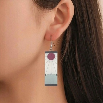 СЕРЬГИ ДЛЯ КОСПЛЕЙ АНИМЕ КИМЕТСУ НО ЯИБА ТАНДЗИРО