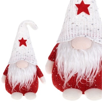 FIGURKA SKRZAT PREZENT POD CHOINKĘ 28CM OZDOBA KRASNAL DEKORACJA ŚWIĄTECZNA