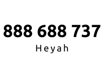 888-688-737 | Starter Heyah (68 87 37) #B