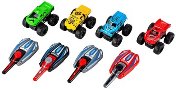 Гонка на 4 автомобиля с пусковыми установками