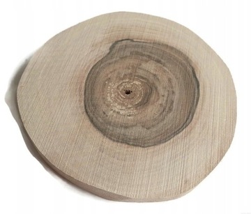 Plastry drewna orzech 5-7 cm gr 1cm BEZ KORY eko