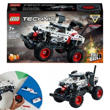 БЛОКИ 2 В 1 LEGO TECHNIC MONSTER JAM MUTT DALMATIAN BLOCK 2IN1