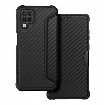 Etui z klapką REZO do Samsung M12 / M12 czarny mocne ranty8