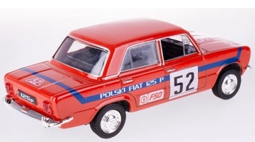 PRL FIAT 125P РАЛЛИ - Красный