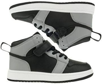 ADIDASY CHŁOPIĘCE WYSOKIE BUTY DZIECIĘCE SPORTOWE WKŁ. SKÓRA LEKKIE R.37