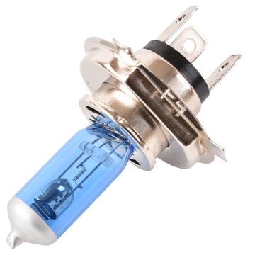 ZAROWKA 12V H4 18/18W NIEBIESKA XENON LOOK SKUTERY