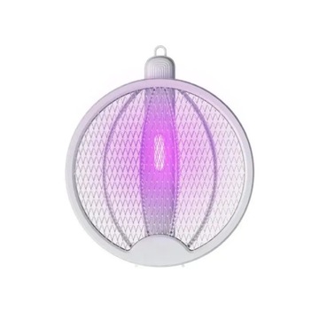 Folding Electric Mosquito Swatter Electric Shock Dual-use Mosquito Killer