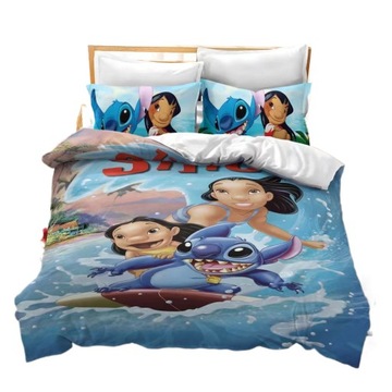 KOMPLET POŚCIELI 3D 160x200 STICH Wzór 3CZ.