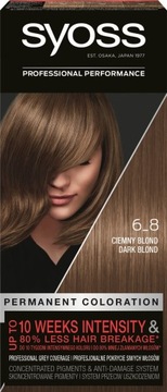SYOSS SALONPLEX FARBA DO WŁOSÓW CIEMNY BLOND 6-8