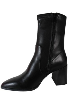 БОТИНКИ VENEZIA 2377-02 S.37 ЧЕРНАЯ КОЖА