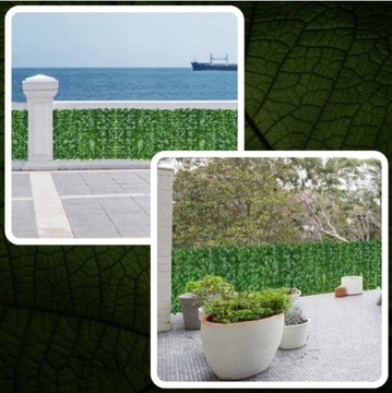 Искусственная стена из хеджирования плющ