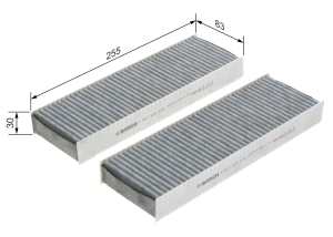 BOSCH 1 987 435 608 FILTR VENTILACE PROSTORU SPOLUJEZDCE