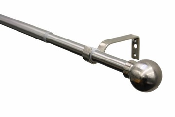 Karnisz rozsuwany Kula stal 120-210 cm