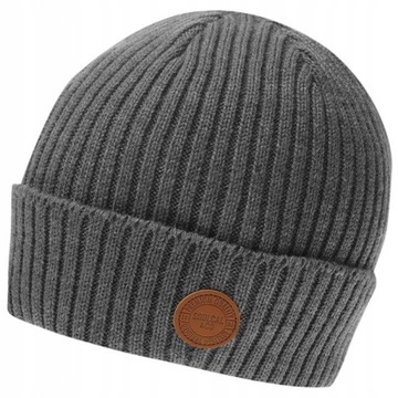 SOULCAL modna męska czapka w prążki beanie zimowa