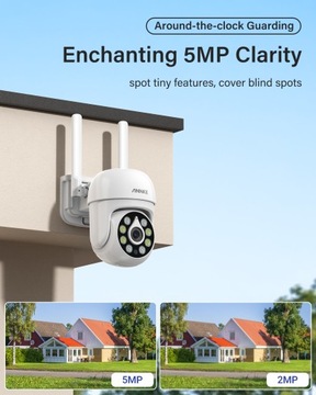 ANNKE Bezprzewodowy system nadzoru IP 10CH 5MP