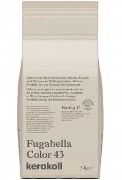 KERAKOLL FUGABELLA KOLOR COLOR 43 FUGA HYBRYDOWA CEMENTOWO-ŻYWICZNA 3KG