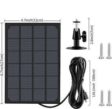 Солнечная панель Солнечная панель для IP-камер EZVIZ Solar 5V