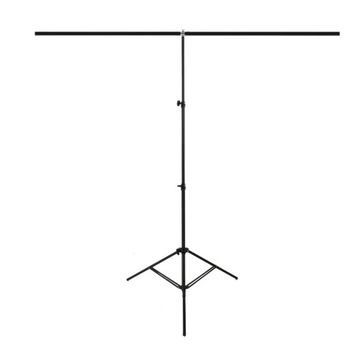 ФОНОВОЙ КОМПЛЕКТ: ШТАТИВ + КРЕСТ-КРЕСТ ТИП Т 170см + 3 зажима