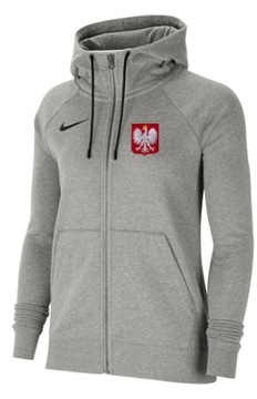 Женская толстовка на молнии Nike POLSKA Team Club 20