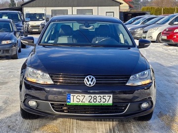 Volkswagen Jetta VI Sedan 1.4 TSI 122KM 2014 Volkswagen Jetta Sliczna czarna 1.4 benzyna salon Polska 1 wlasciciel bezw, zdjęcie 1