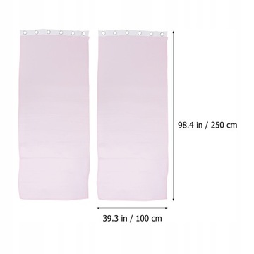 2 шт. вуаль, оконная панель, занавеска с балдахином