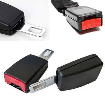 PRZEDŁUŻACZ PASA BEZPIECZEŃSTWA ADAPTER PRZEDŁUŻKA PRZELOTKA KLAMRA 2 SZTUK