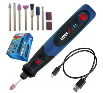 DEDRA DED7940Z1 АККУМУЛЯТОРНАЯ МИНИ-Шлифмашина 3,6 В