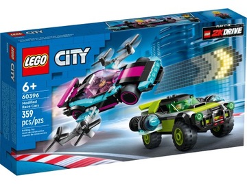 LEGO City 60396 Podrasowane samochody wyścigowe