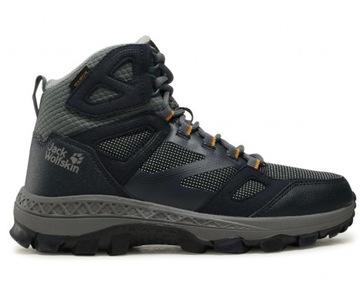 JACK WOLFSKIN BUTY TREKKINGOWE ZE SKÓRĄ 40,5 SDG