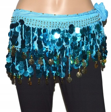 Chusta BELLY DANCE tribal orient cygańska taniec