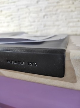 Podkład na biurko czarny 650x500 mm 729301 Durable