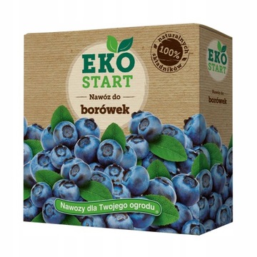 NAWÓZ EkoStart DO BORÓWEK 1,5kg BIO ekologiczny