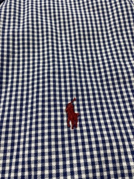 POLO Ralph Lauren YARMOUTH ORYGINALNA bawełniana KOSZULA W KRATKĘ /XXL/3XL