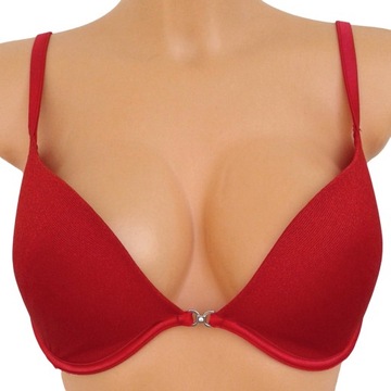 14T La Senza biustonosz plunge usztywniany z fiszbinami 34DD 75DD